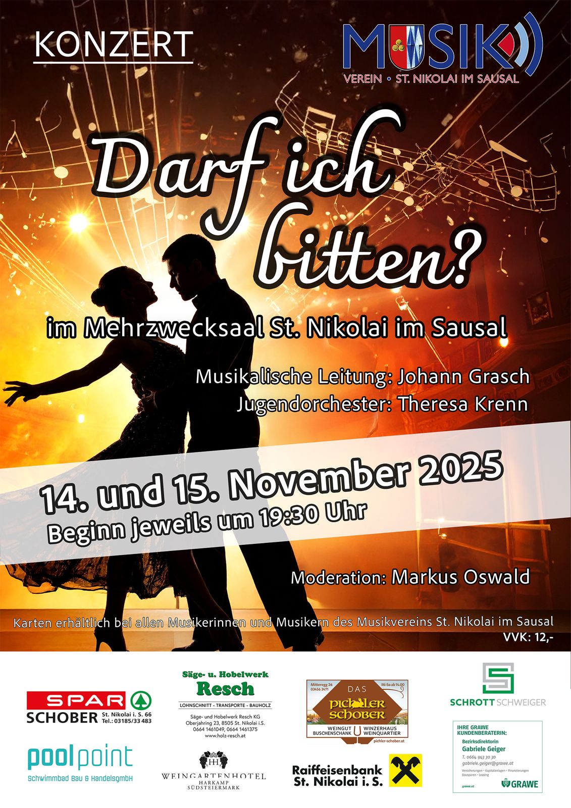 Konzert des MV St.Nikolai im Sausal