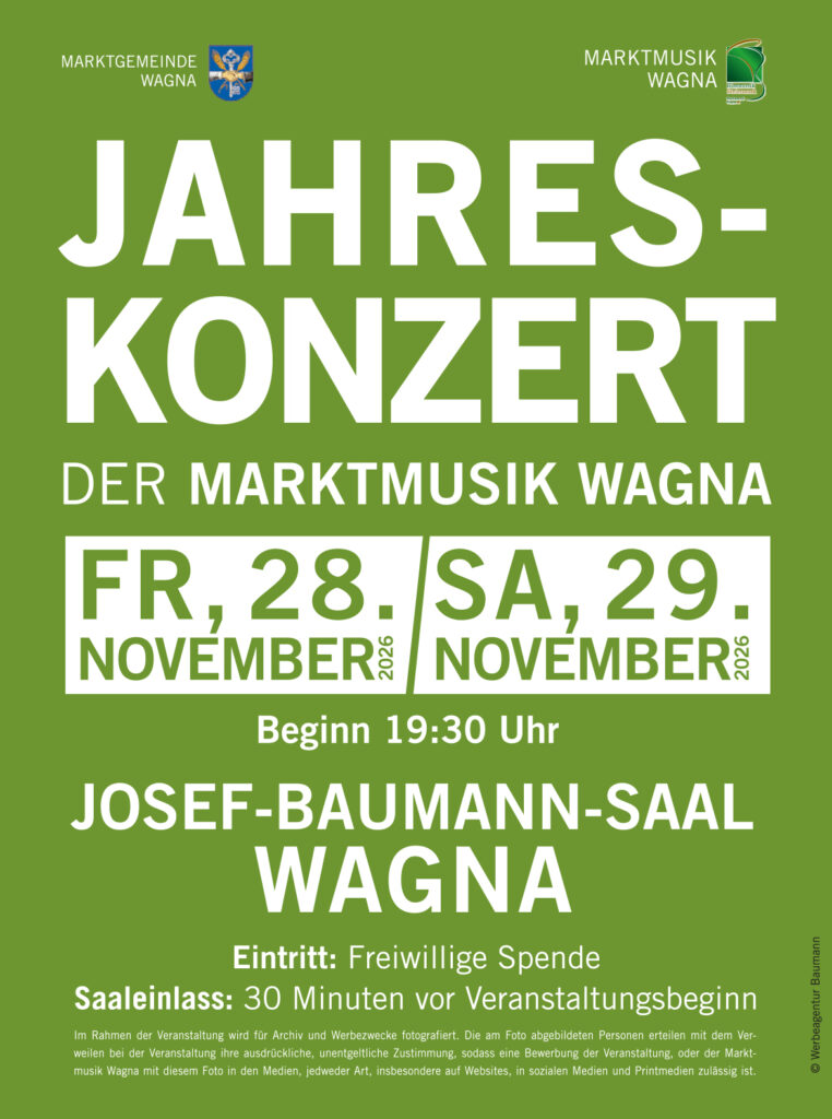 Jahreskonzert der Marktmusik Wagna