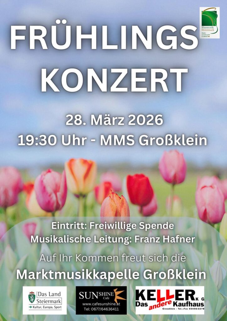 Frühlingskonzert der MMK Großklein
