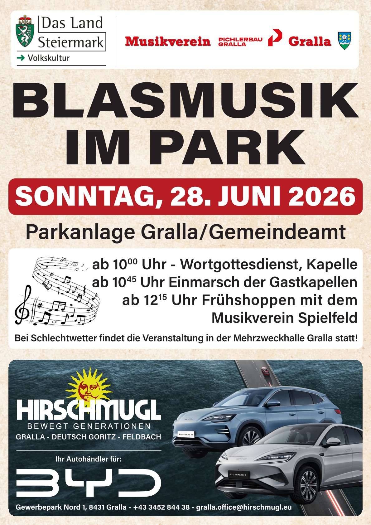 Blasmusik im Park