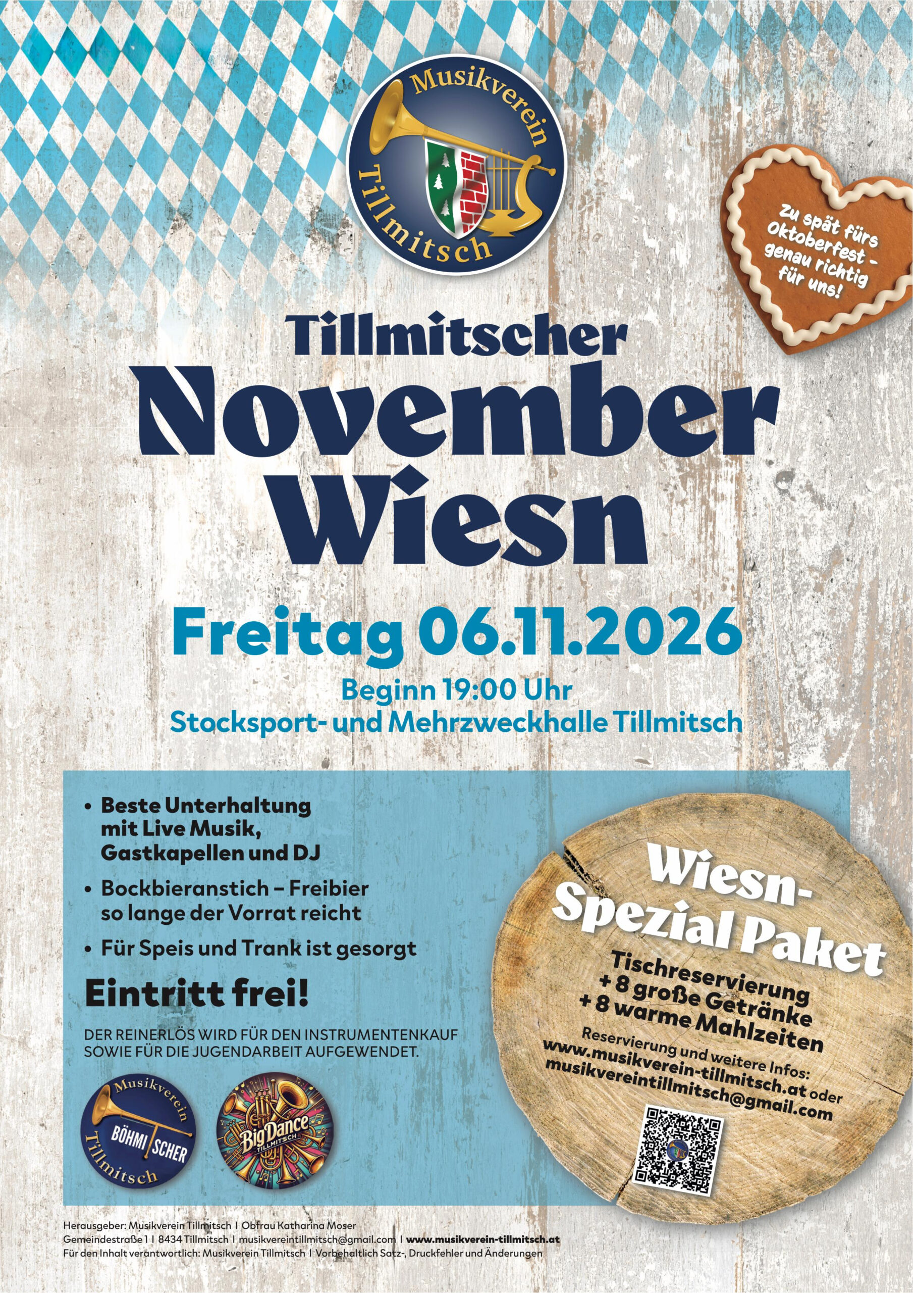Tillmitscher November Wiesn